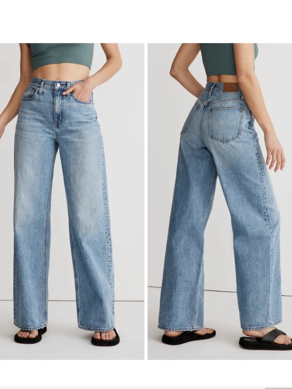 Madewell Super Wide-Leg  Jeans